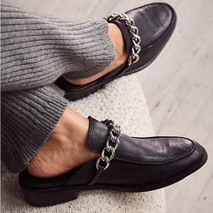 NIB Free People Vida Mule Slip-On Loafer Shoe Size 11